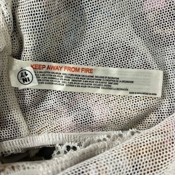 FREE PEOPLE | Intimately Day Date Bodysuit in Pink Plum Combo-size small‌ - Picture 12 of 15